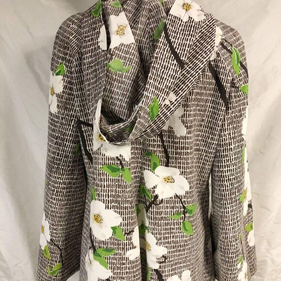 Vintage 60s/70s Bill Blass Hooded House Coat Dress - Picture 5 of 7